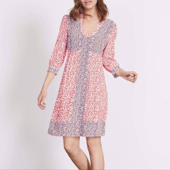 Boden Mollie Dot Circle Print Dress - 4 - Picture 15 of 16